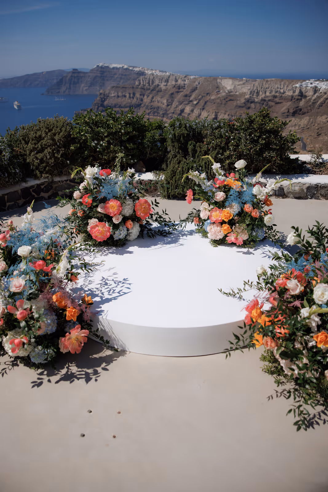 Ślub w Grecji. Santorini. Taras nr. 5. Zdjęcie nr. 20