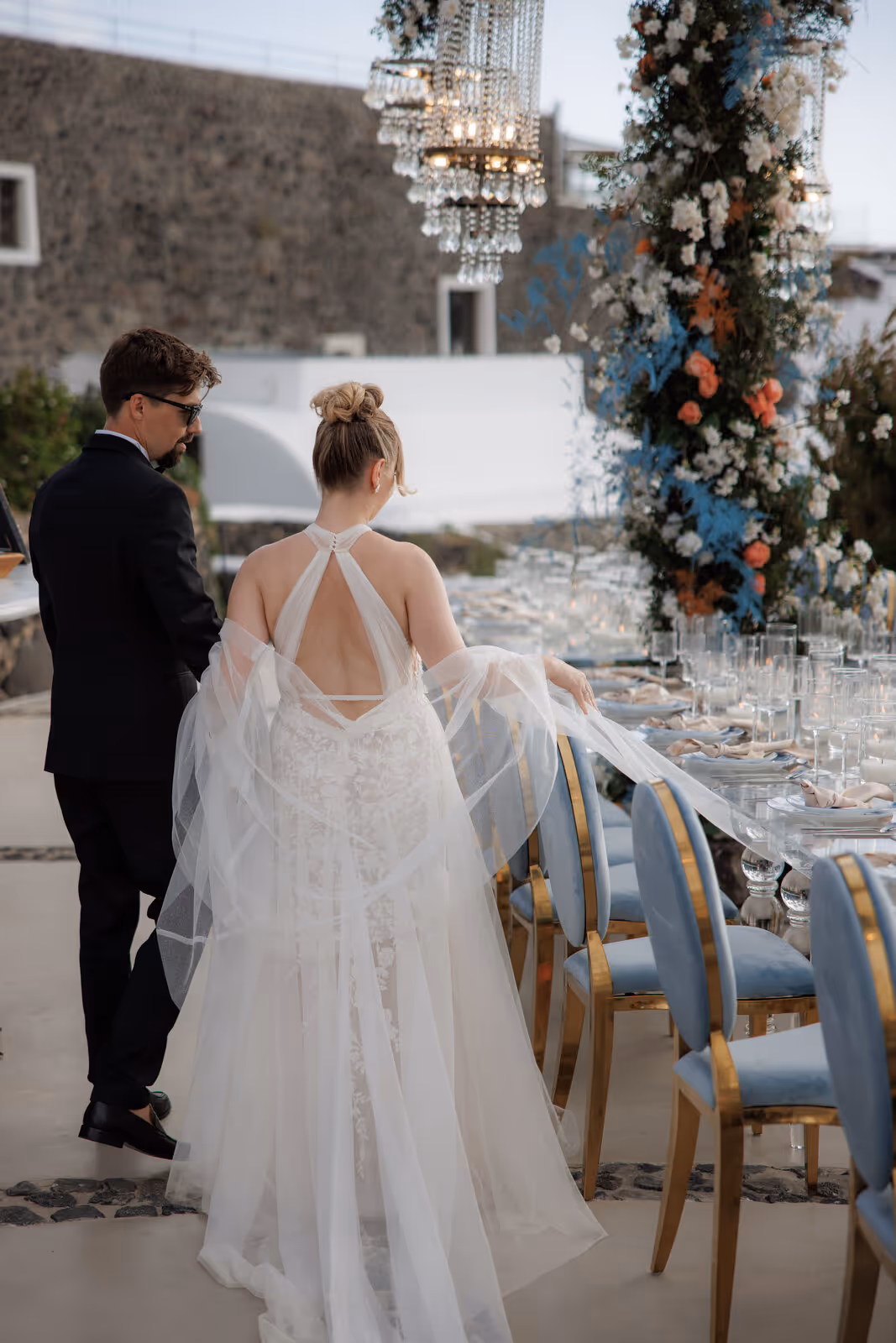 Ślub w Grecji. Santorini. Taras nr. 5. Zdjęcie nr. 58
