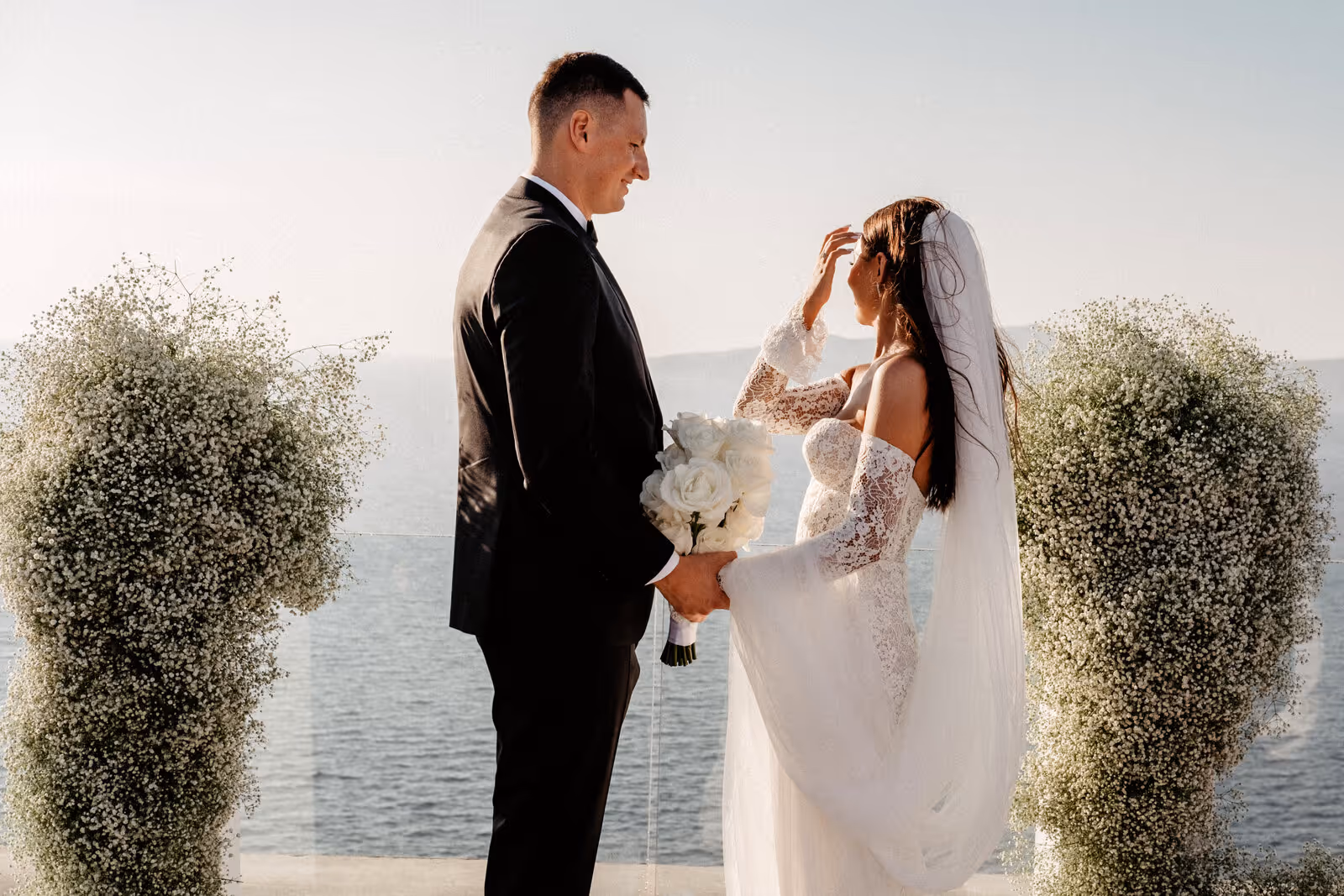 Ślub w Grecji. Santorini. Taras nr. 12. Zdjęcie nr. 12