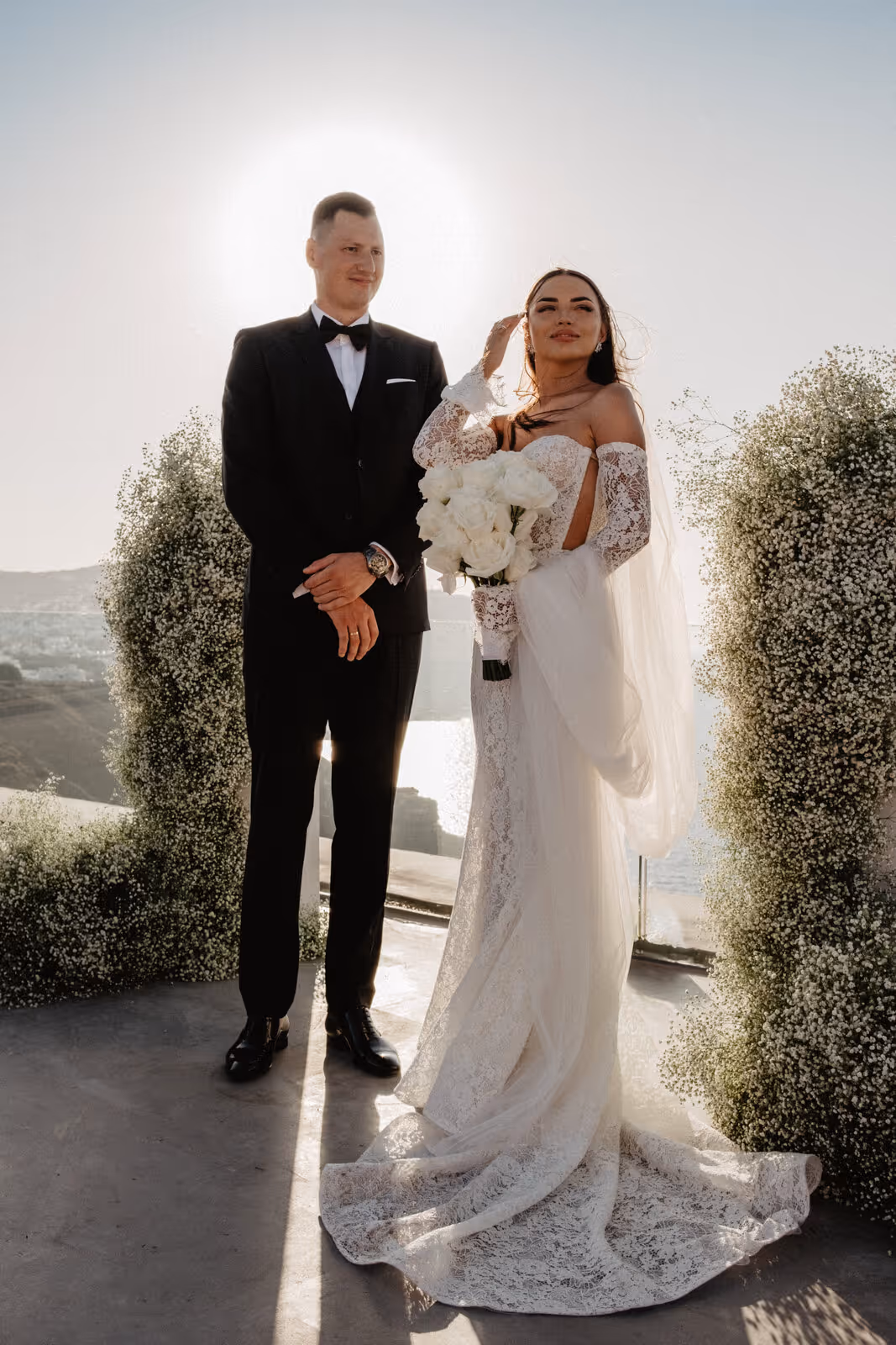 Ślub w Grecji. Santorini. Taras nr. 12. Zdjęcie nr. 16