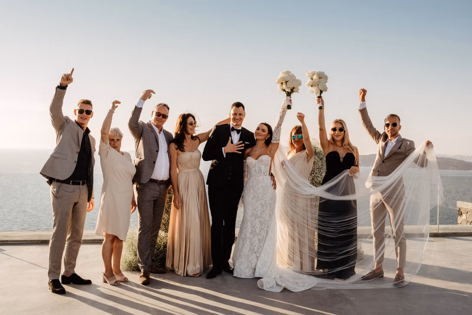Ślub w Grecji. Santorini. Taras nr. 12. Zdjęcie nr. 27