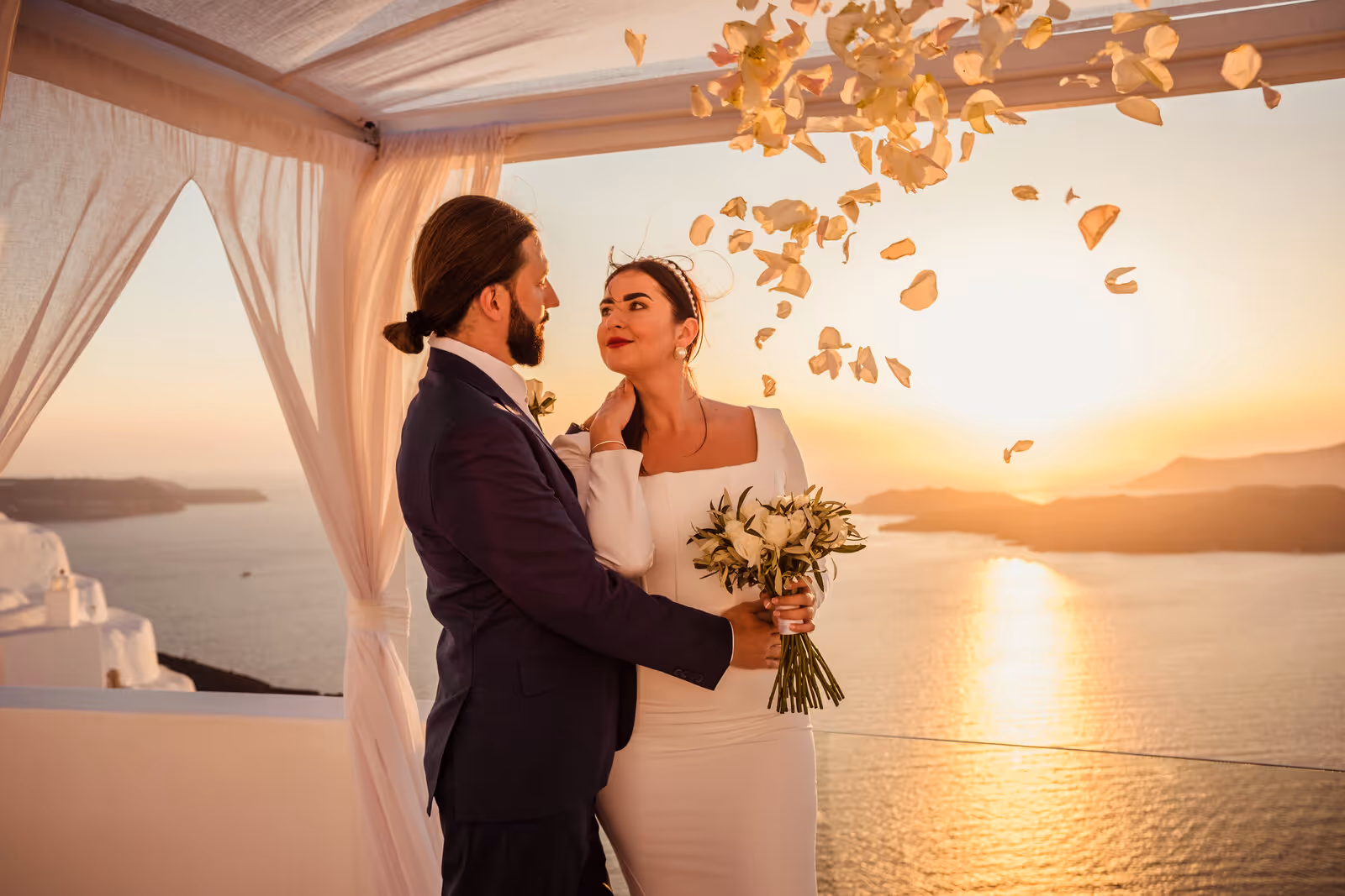 Ślub w Grecji - Santorini. Taras nr. 2 Zdjęcie nr. 21