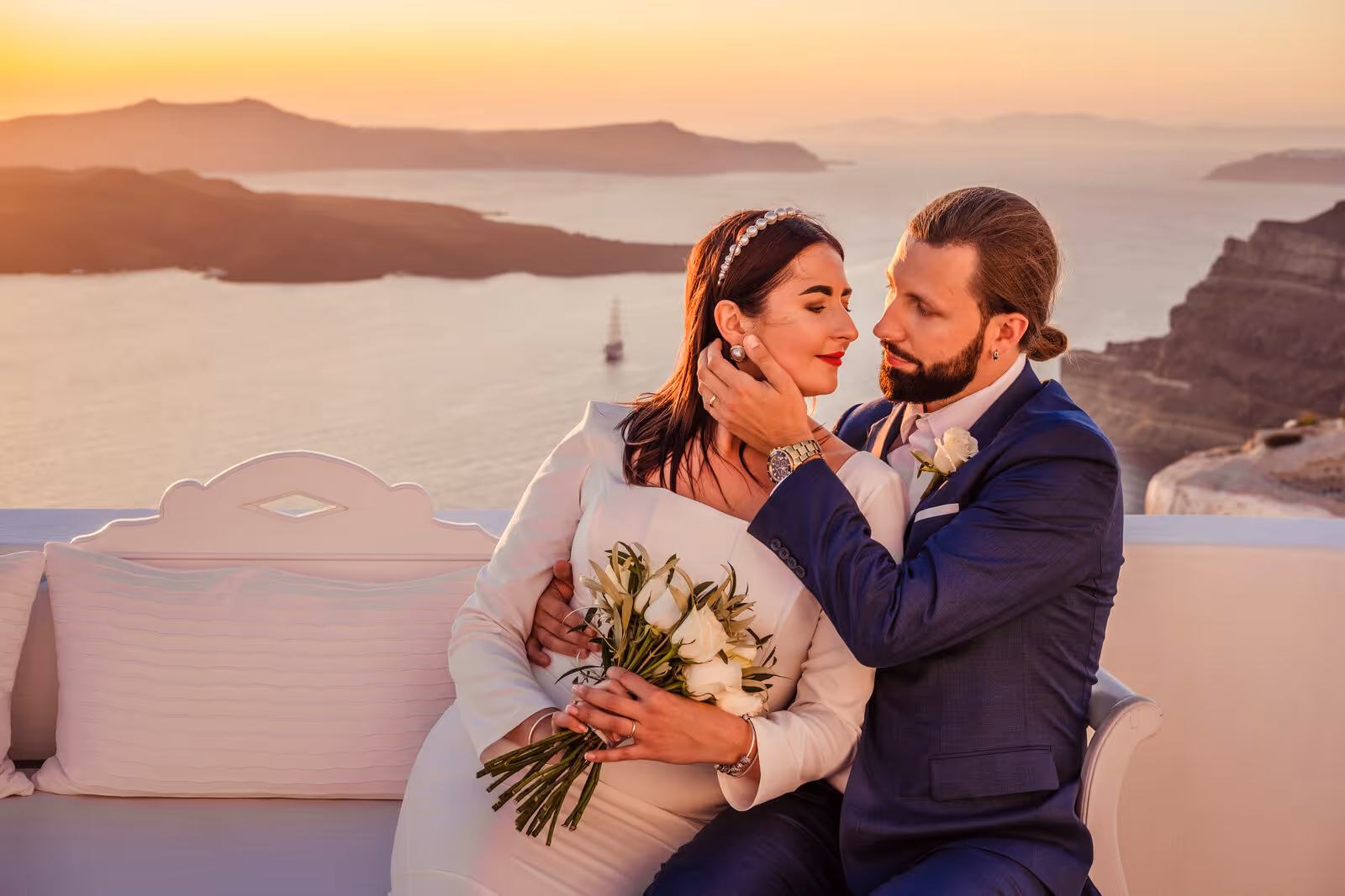 Ślub w Grecji - Santorini. Taras nr. 2 Zdjęcie nr. 23