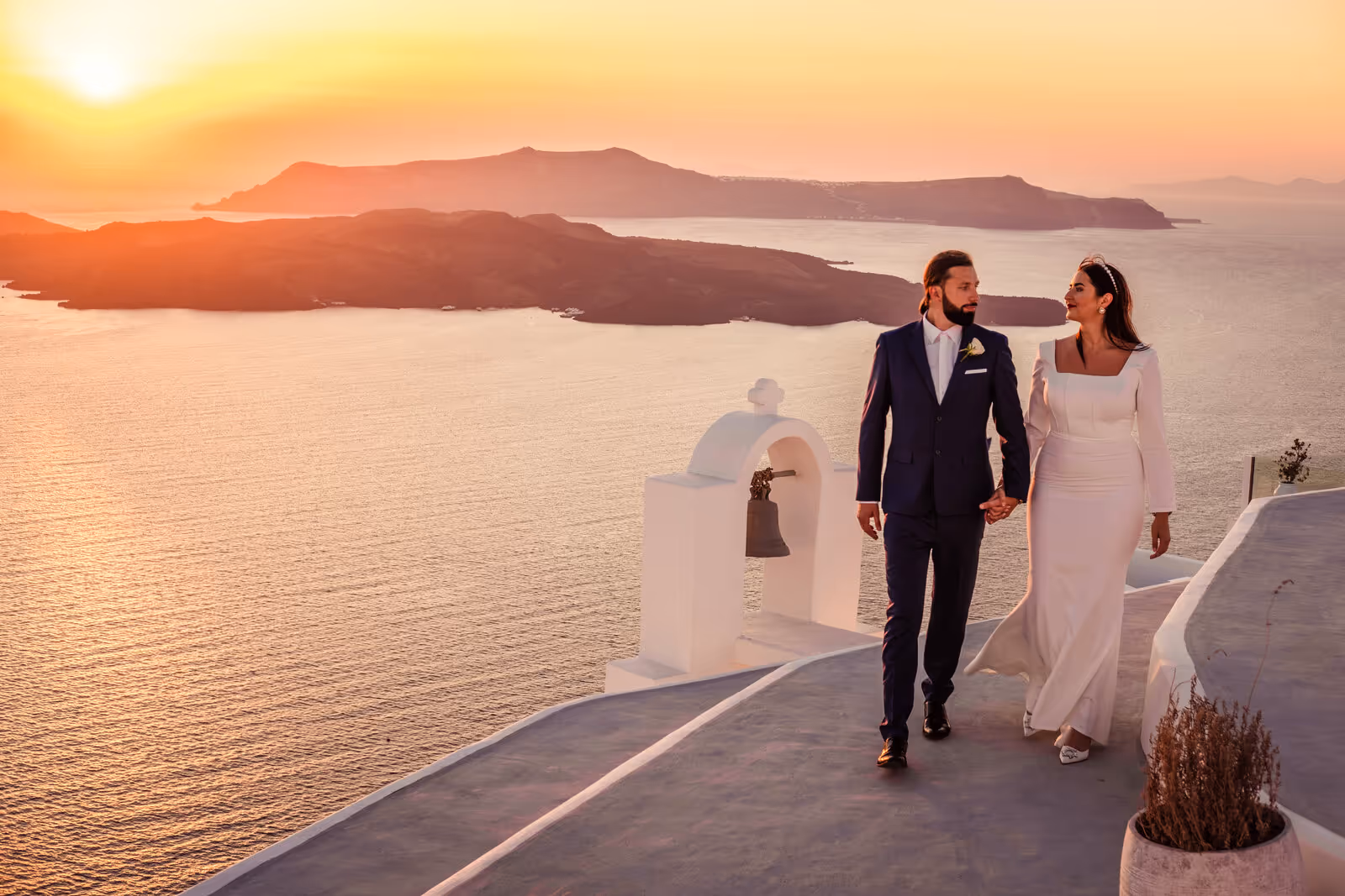 Ślub w Grecji - Santorini. Taras nr. 2 Zdjęcie nr. 25