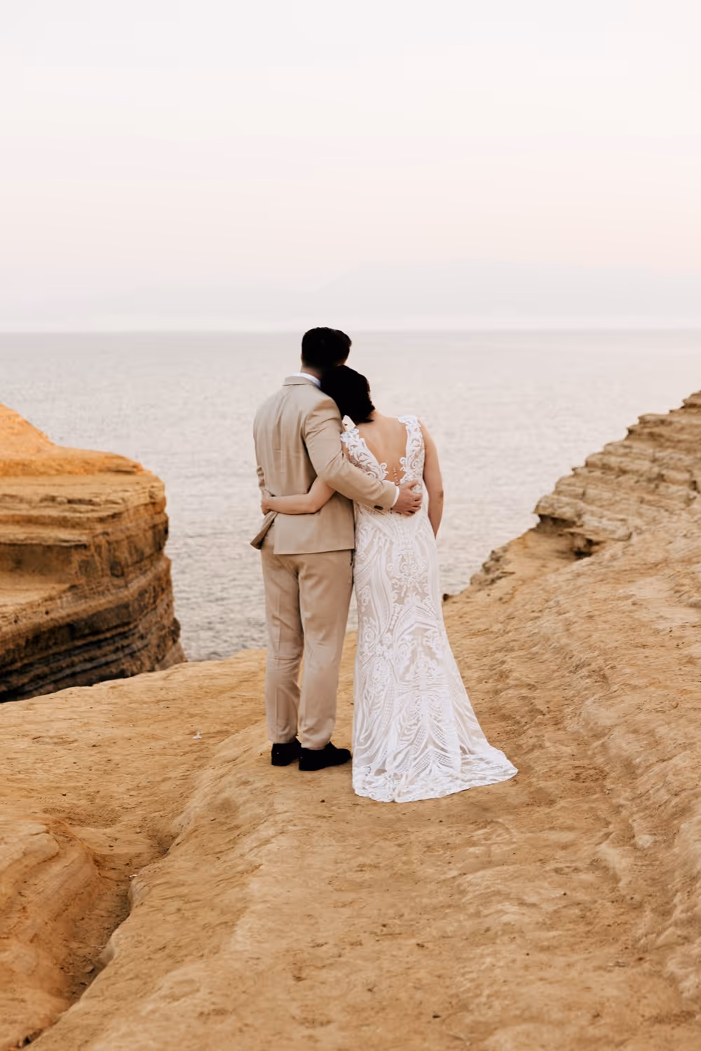Korfu Katedra na starówce w Korfu i ślub na romantycznej plaży