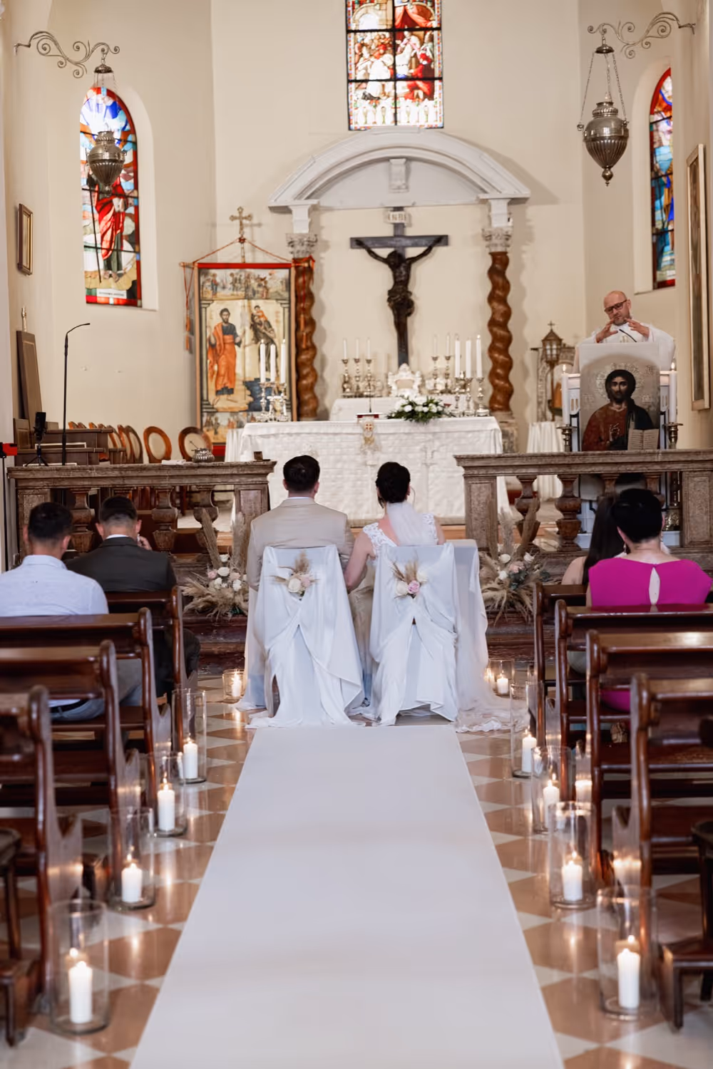 Korfu Katedra na starówce w Korfu i ślub na romantycznej plaży