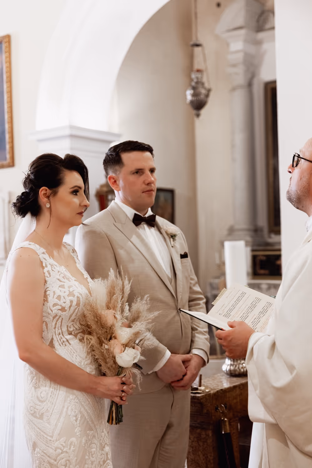 Korfu Katedra na starówce w Korfu i ślub na romantycznej plaży