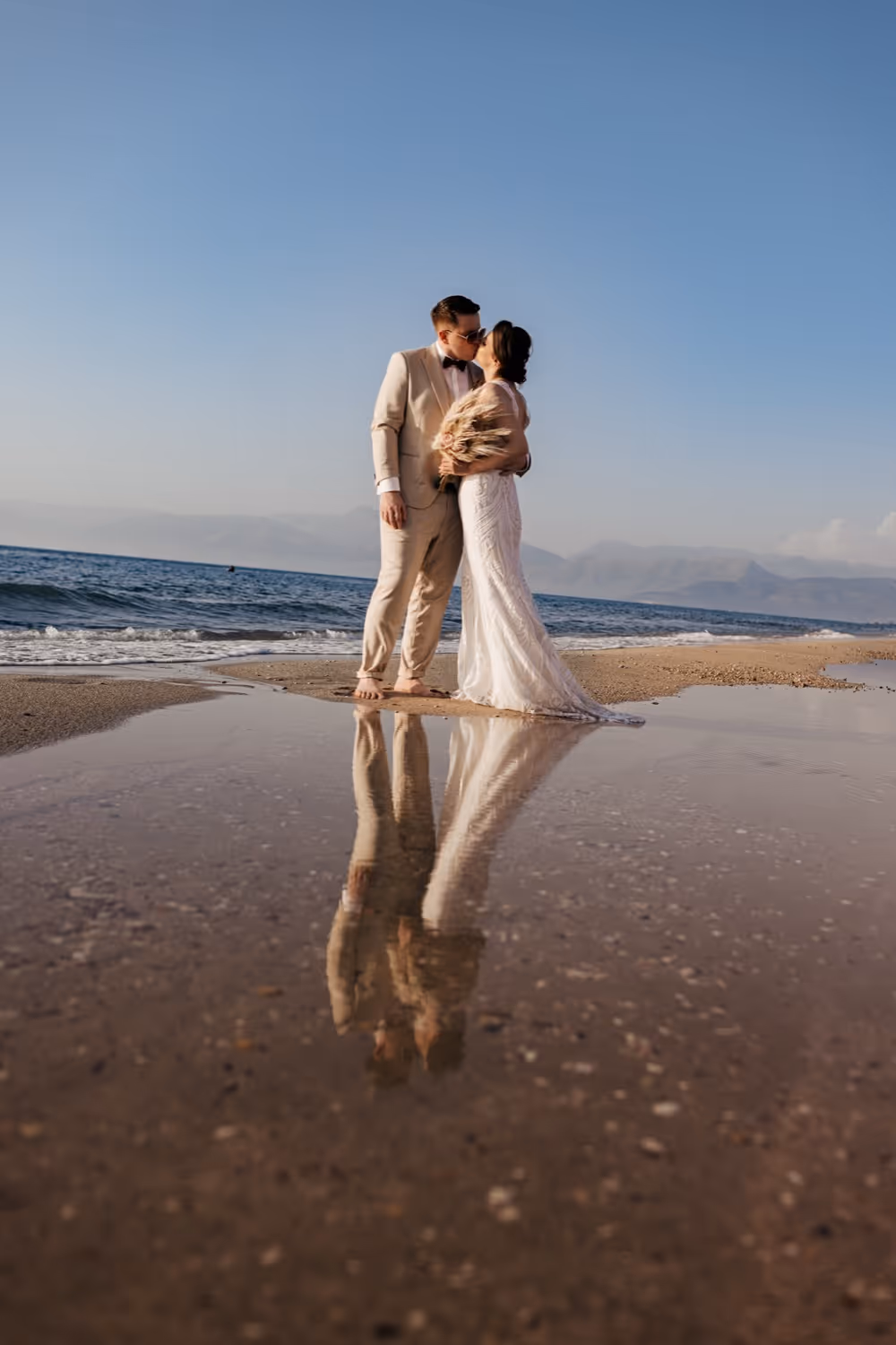 Korfu Katedra na starówce w Korfu i ślub na romantycznej plaży