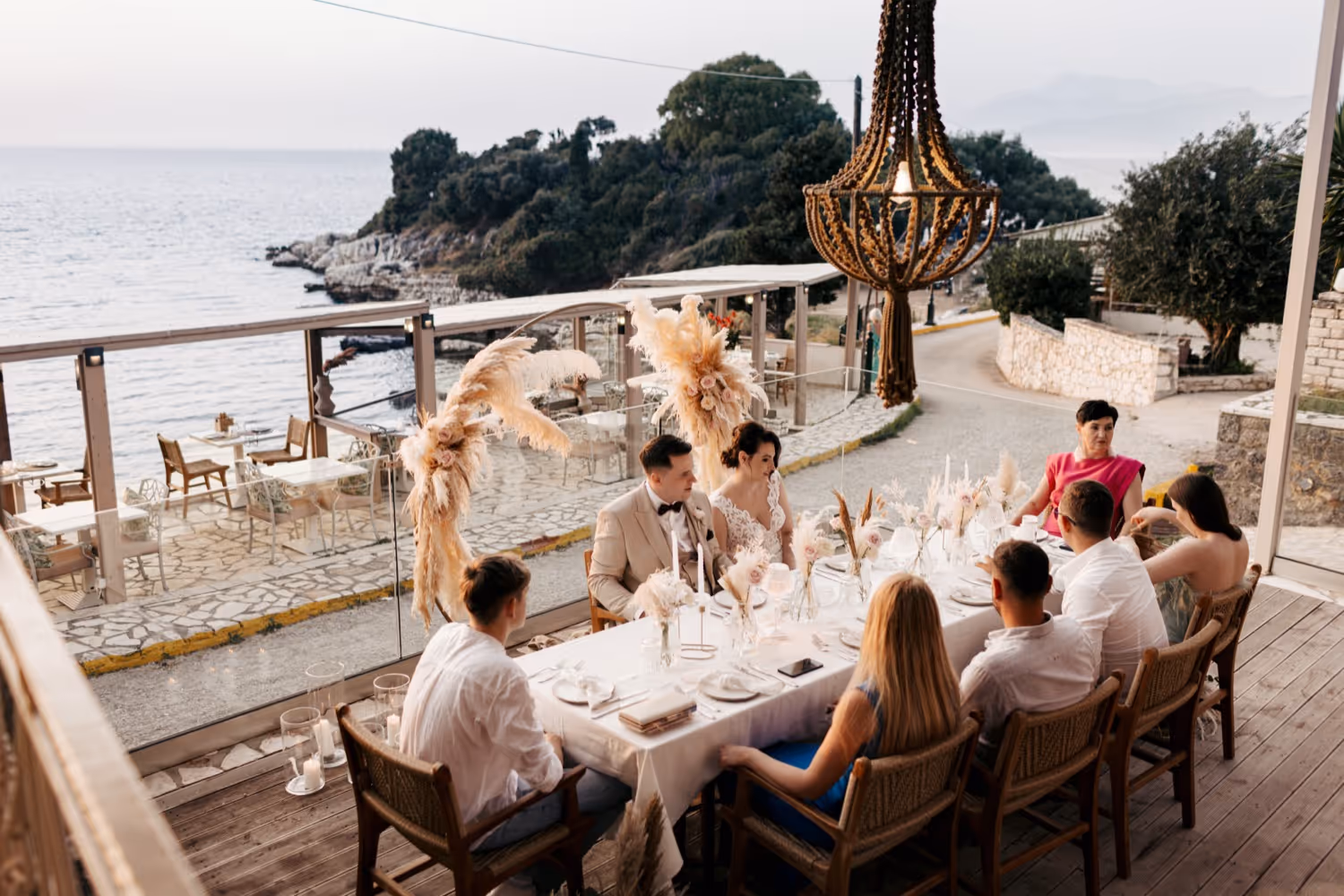 Korfu Katedra na starówce w Korfu i ślub na romantycznej plaży