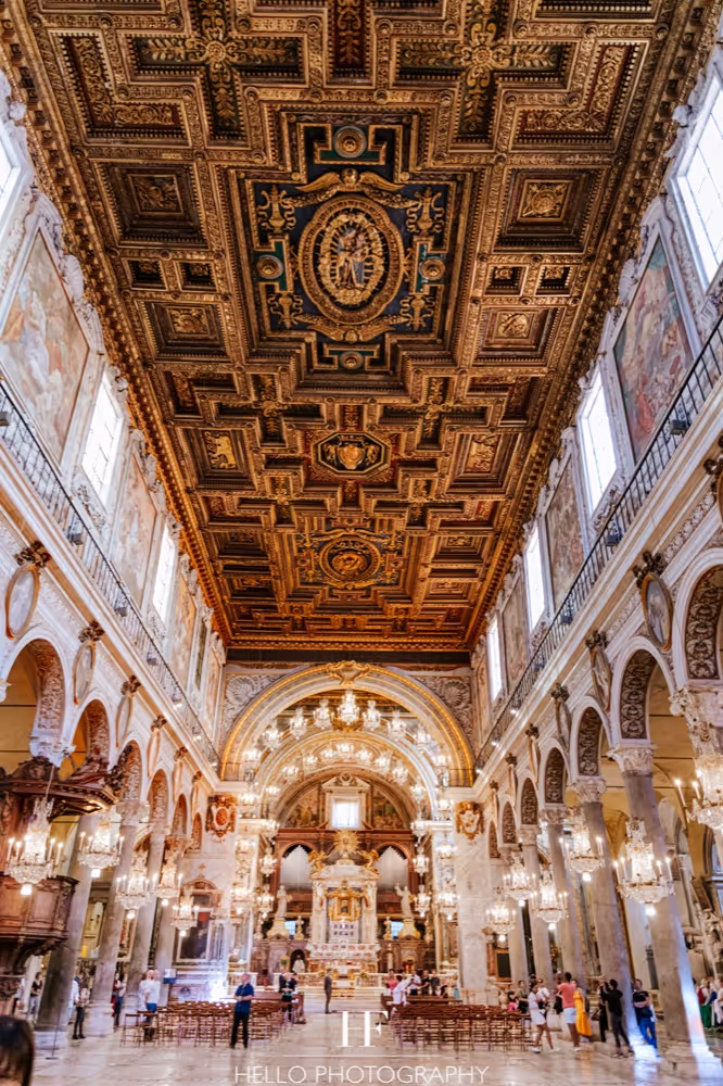 Rzym Kościół w centrum Rzymu