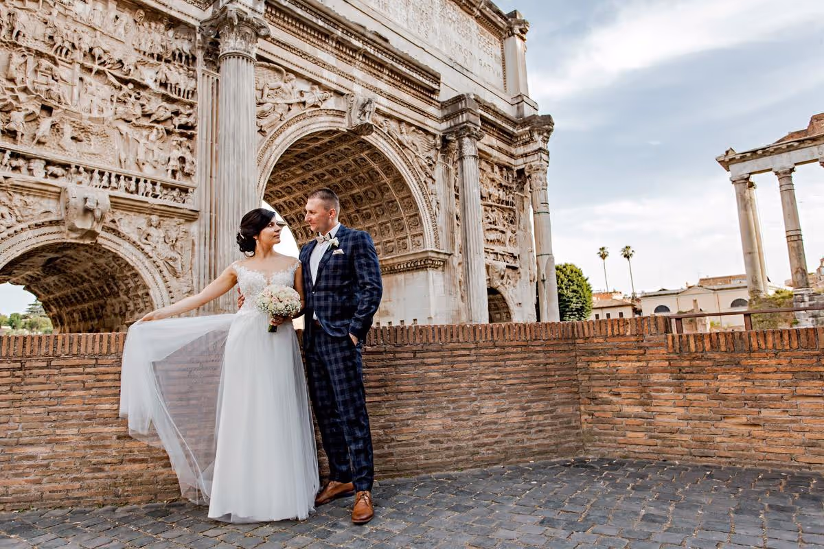 Rzym Kościół w centrum Rzymu