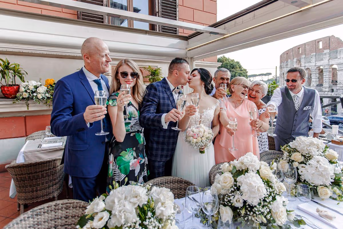 Rzym Kościół w centrum Rzymu