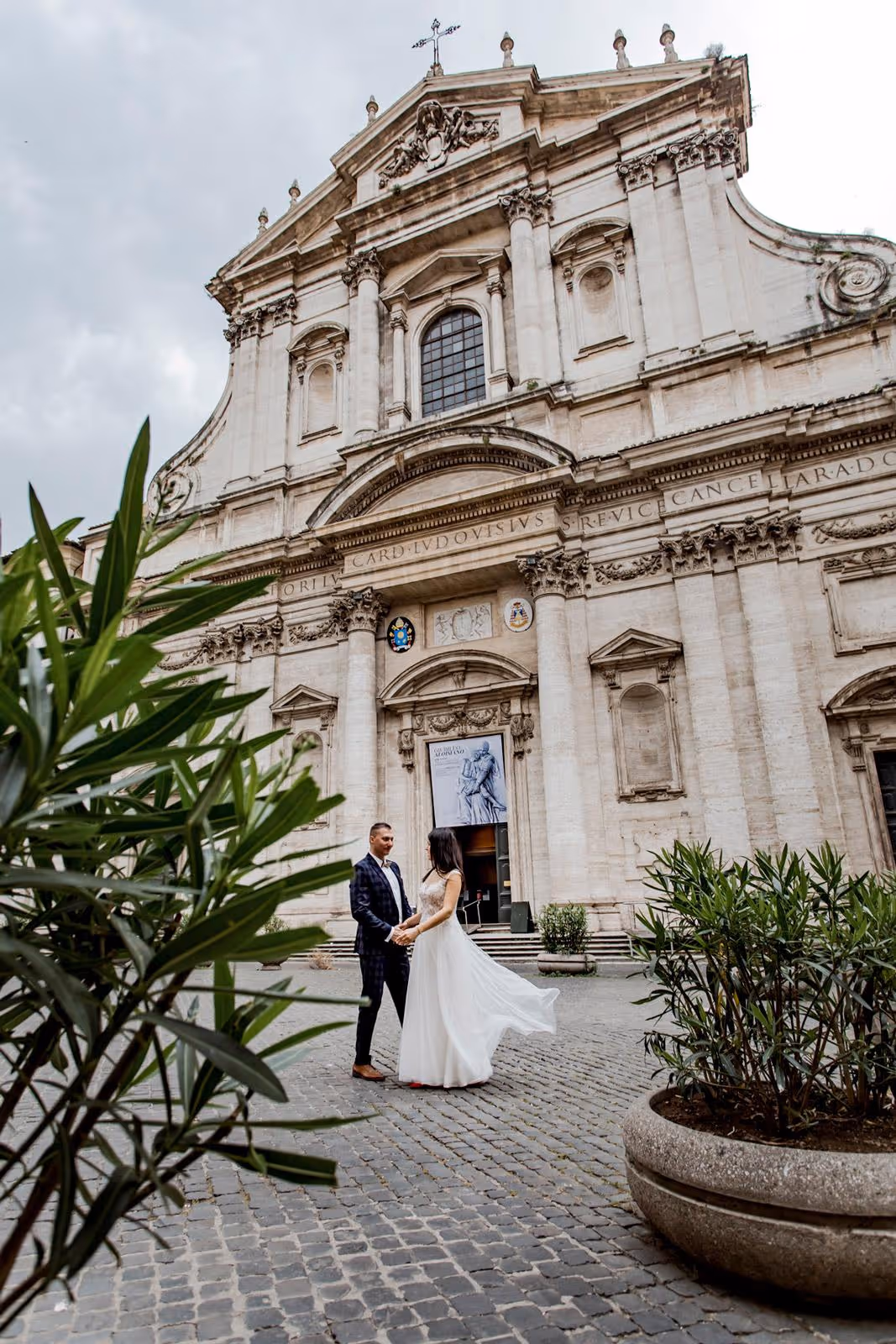 Rzym Kościół w centrum Rzymu