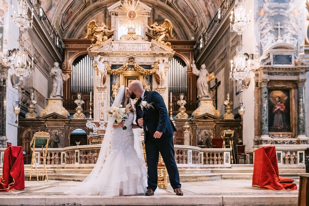 Rzym Kościół w centrum Rzymu