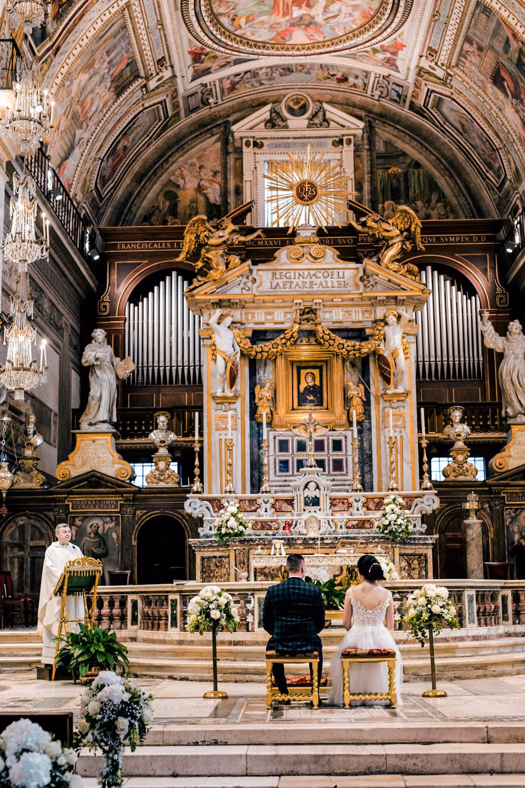 Rzym Kościół w centrum Rzymu