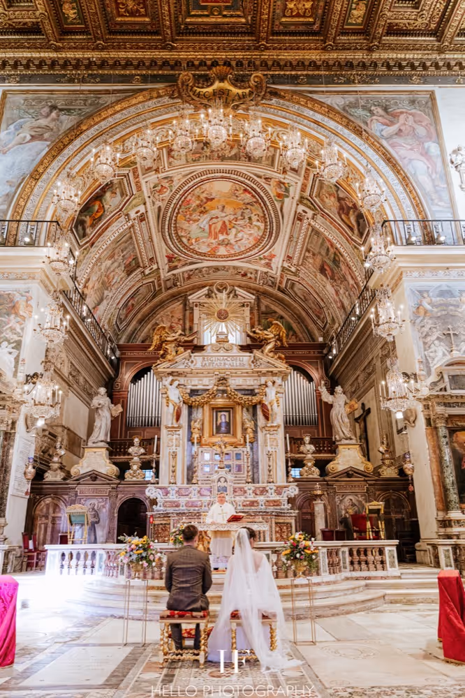 Rzym Kościół w centrum Rzymu