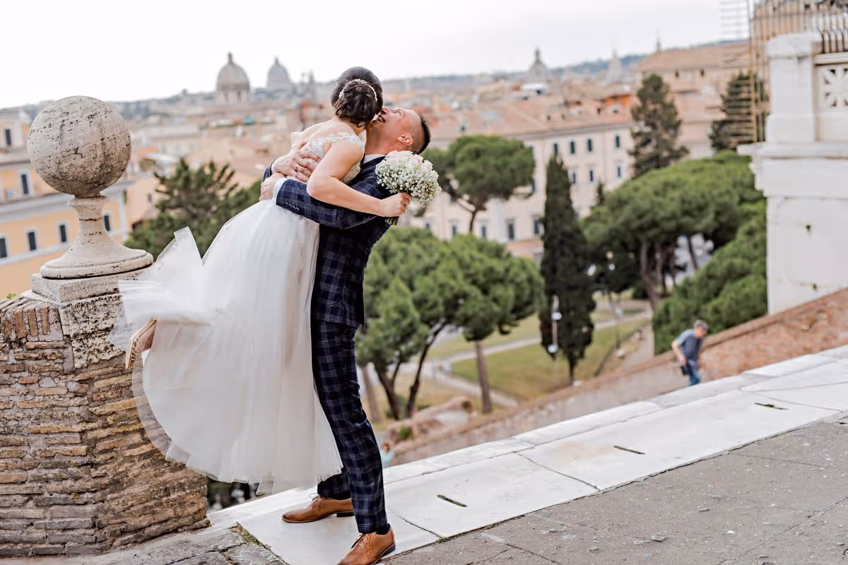 Rzym Kościół w centrum Rzymu