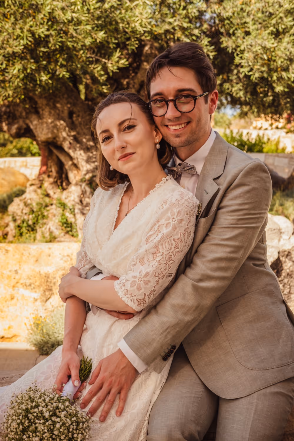 Kreta Taras z widokiem na gaje oliwne (Kreta zachodnia)