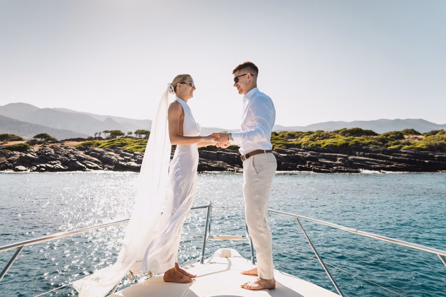 Kreta Jacht w zatoce Mirabello