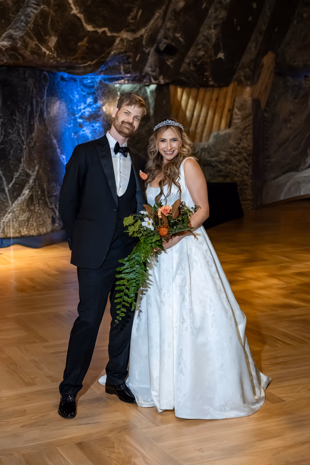 Ślub w Polsce. Kopalnia Soli w Wieliczce. Zdjęcie nr. 176