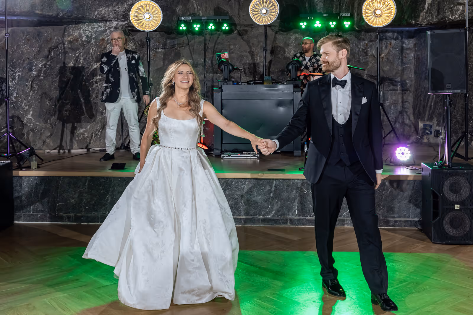 Ślub w Polsce. Kopalnia Soli w Wieliczce. Zdjęcie nr. 212