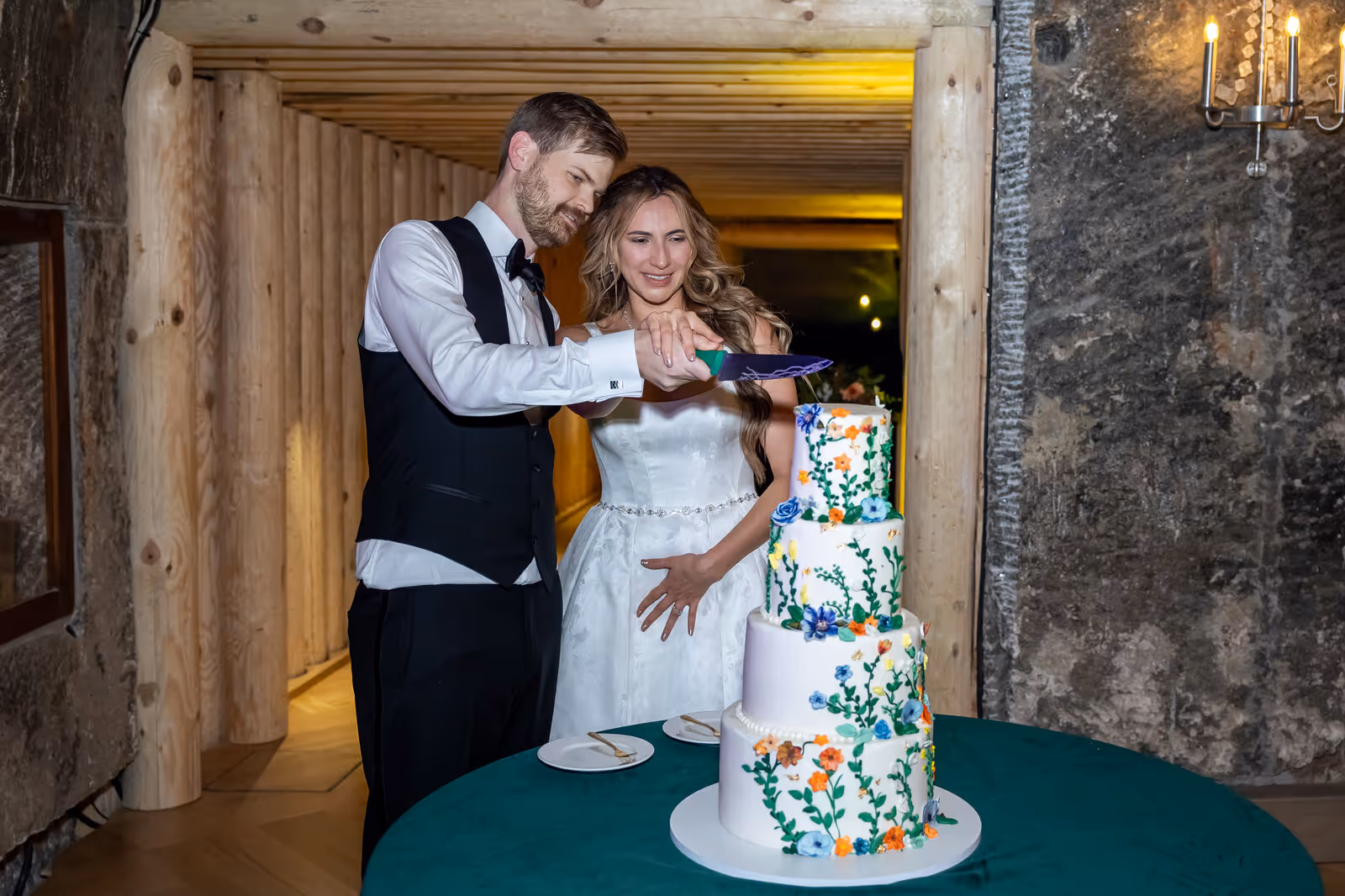 Ślub w Polsce. Kopalnia Soli w Wieliczce. Zdjęcie nr. 248