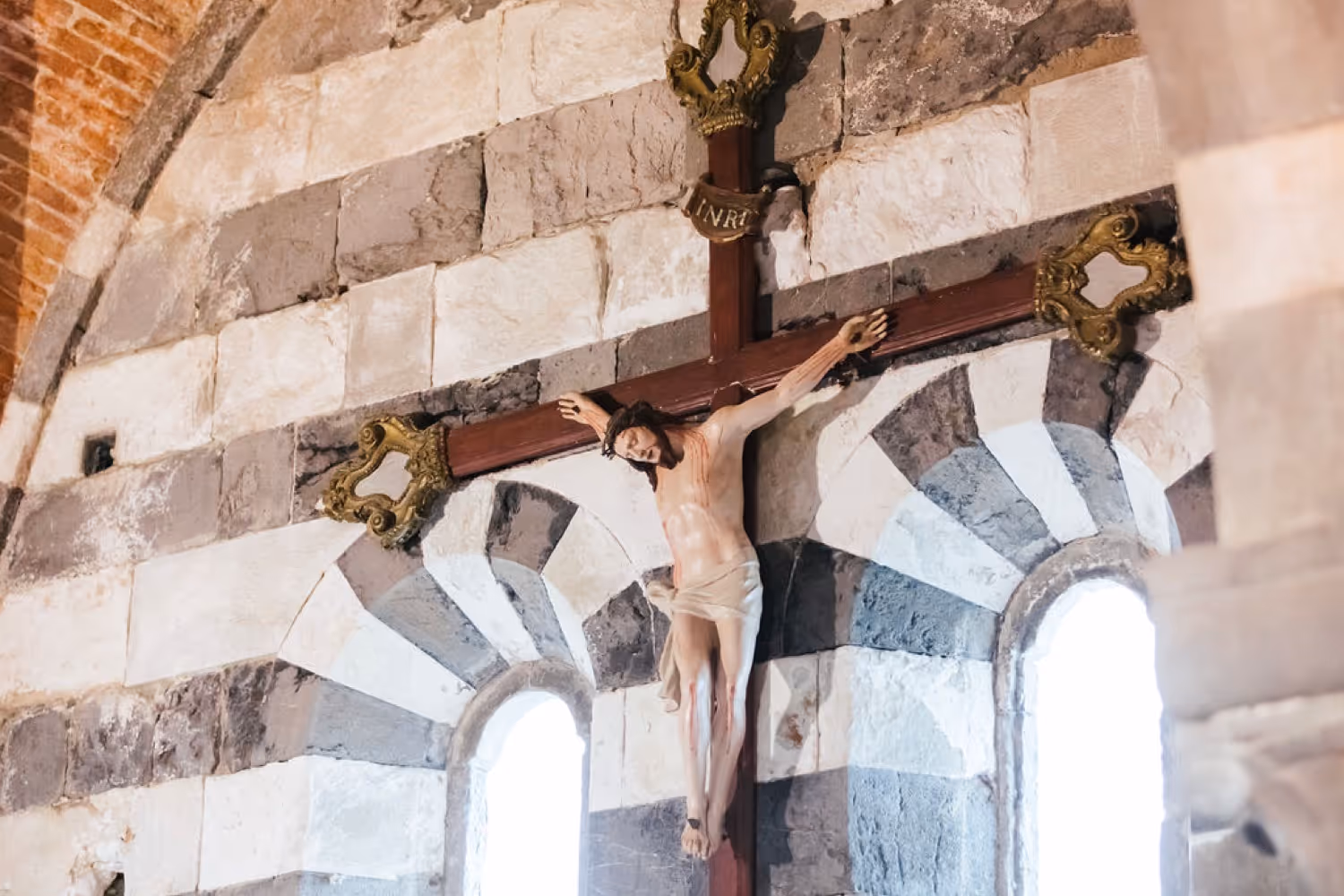 Liguria Kościółek położony na skale - Portovenere