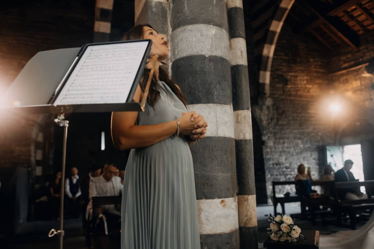 Liguria Kościółek położony na skale - Portovenere