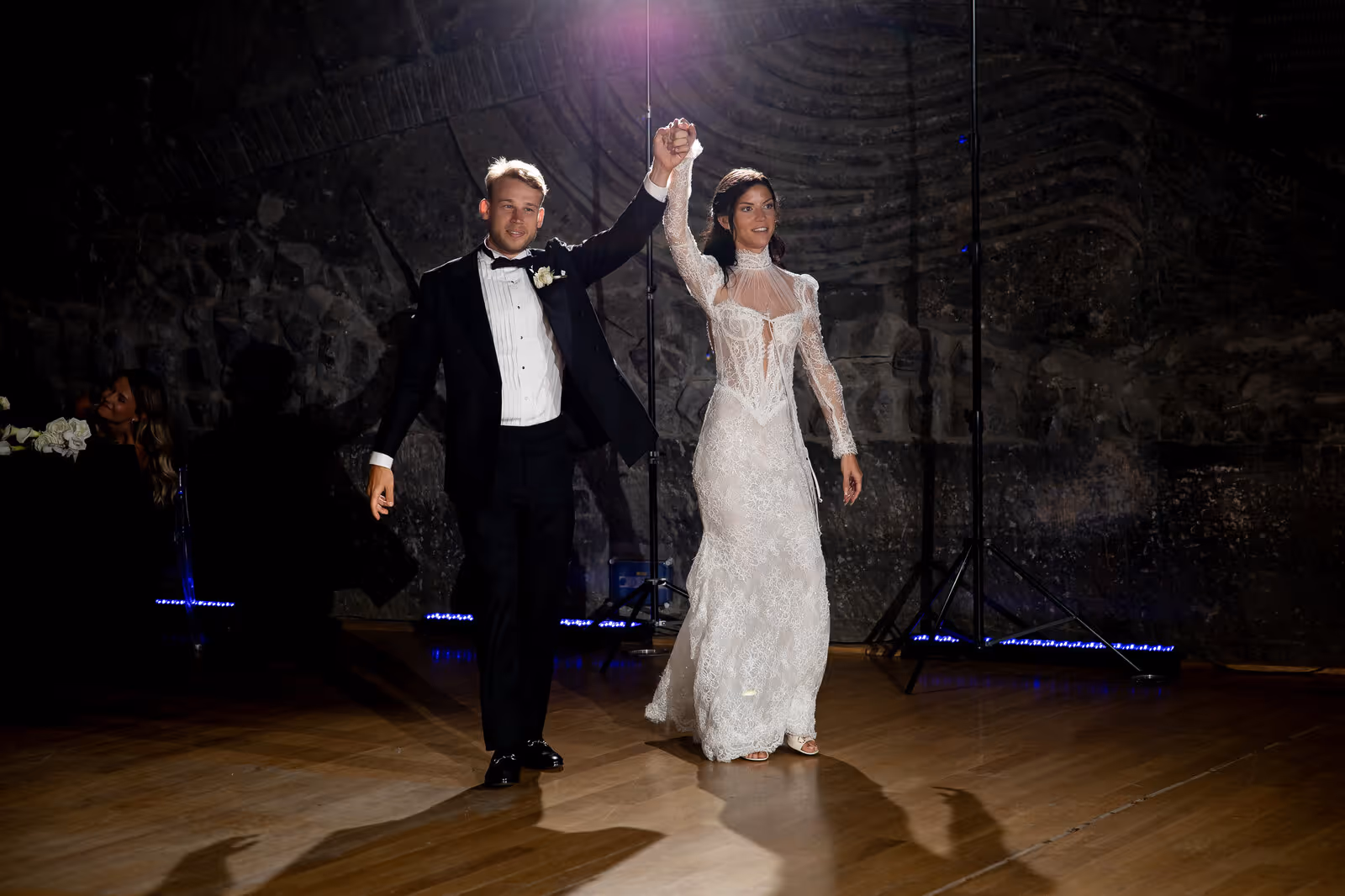 Ślub w Polsce. Kopalia Soli w Wieliczce. Zdjęcie nr. 130