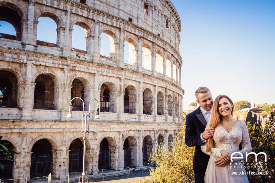 Ślub we Włoszech - Rzym. Zdjęcie nr. 21