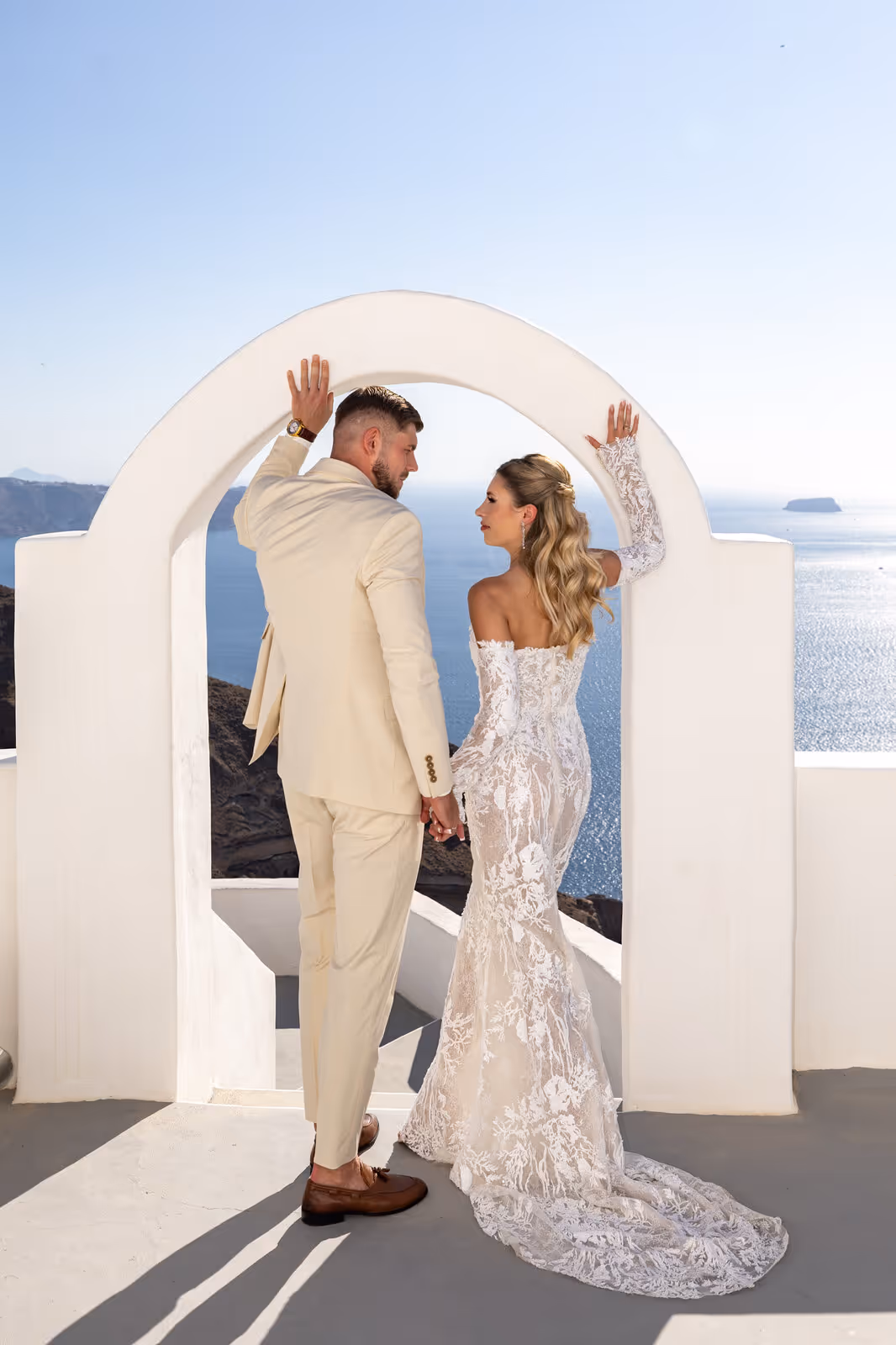 Ślub w Grecji. Santorini. Taras nr. 2. Zdjęcie nr. 27