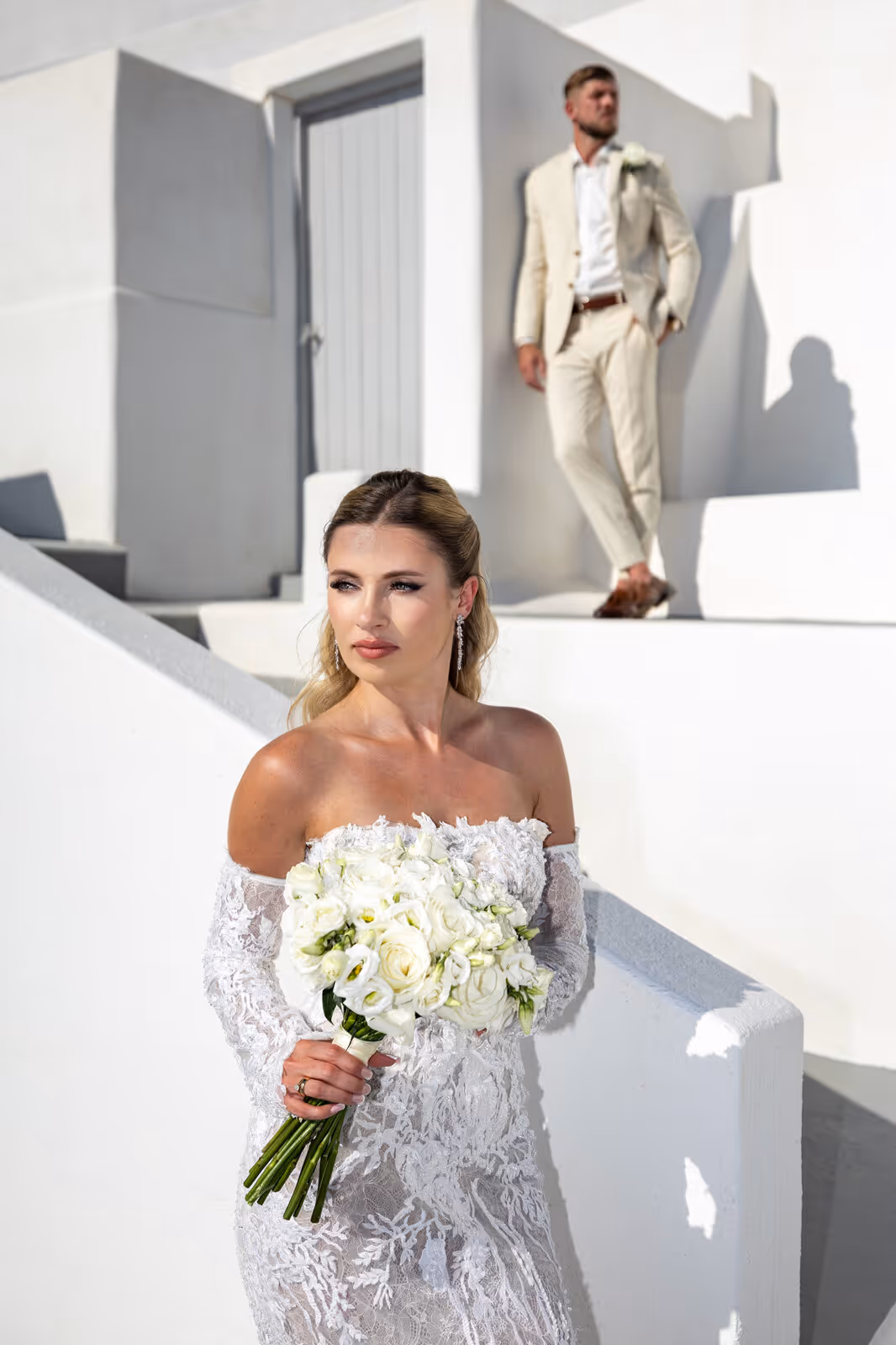 Ślub w Grecji. Santorini. Taras nr. 2. Zdjęcie nr. 28