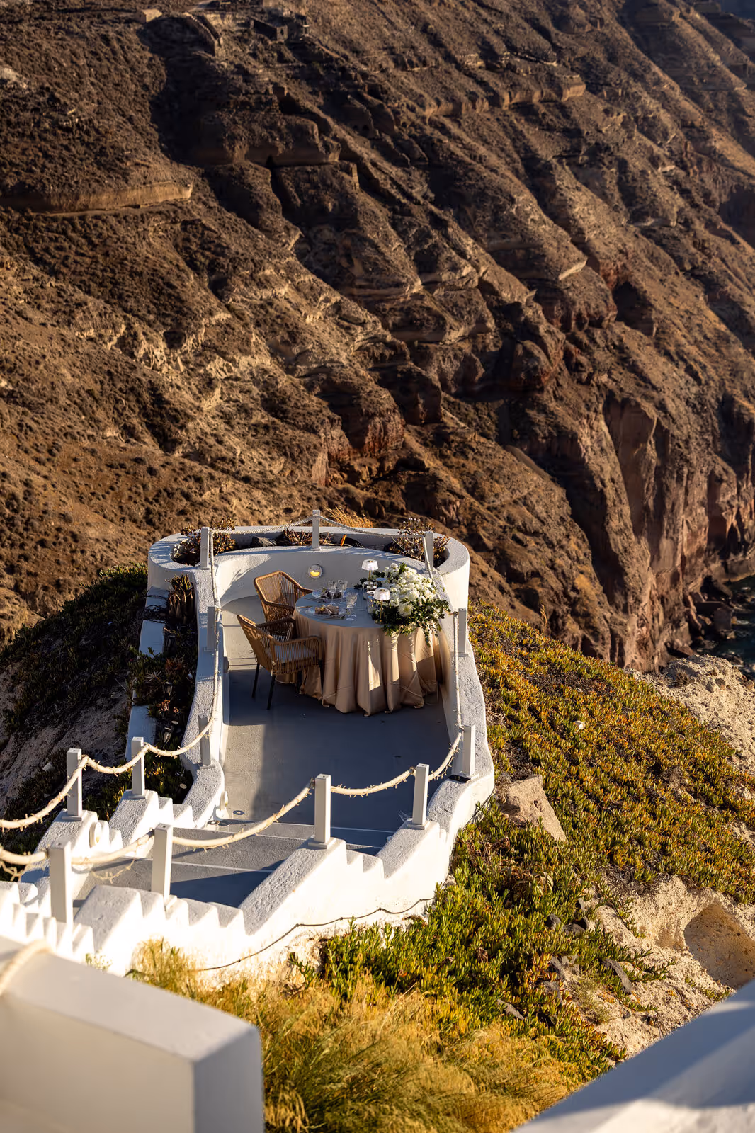Ślub w Grecji. Santorini. Taras nr. 2. Zdjęcie nr. 35
