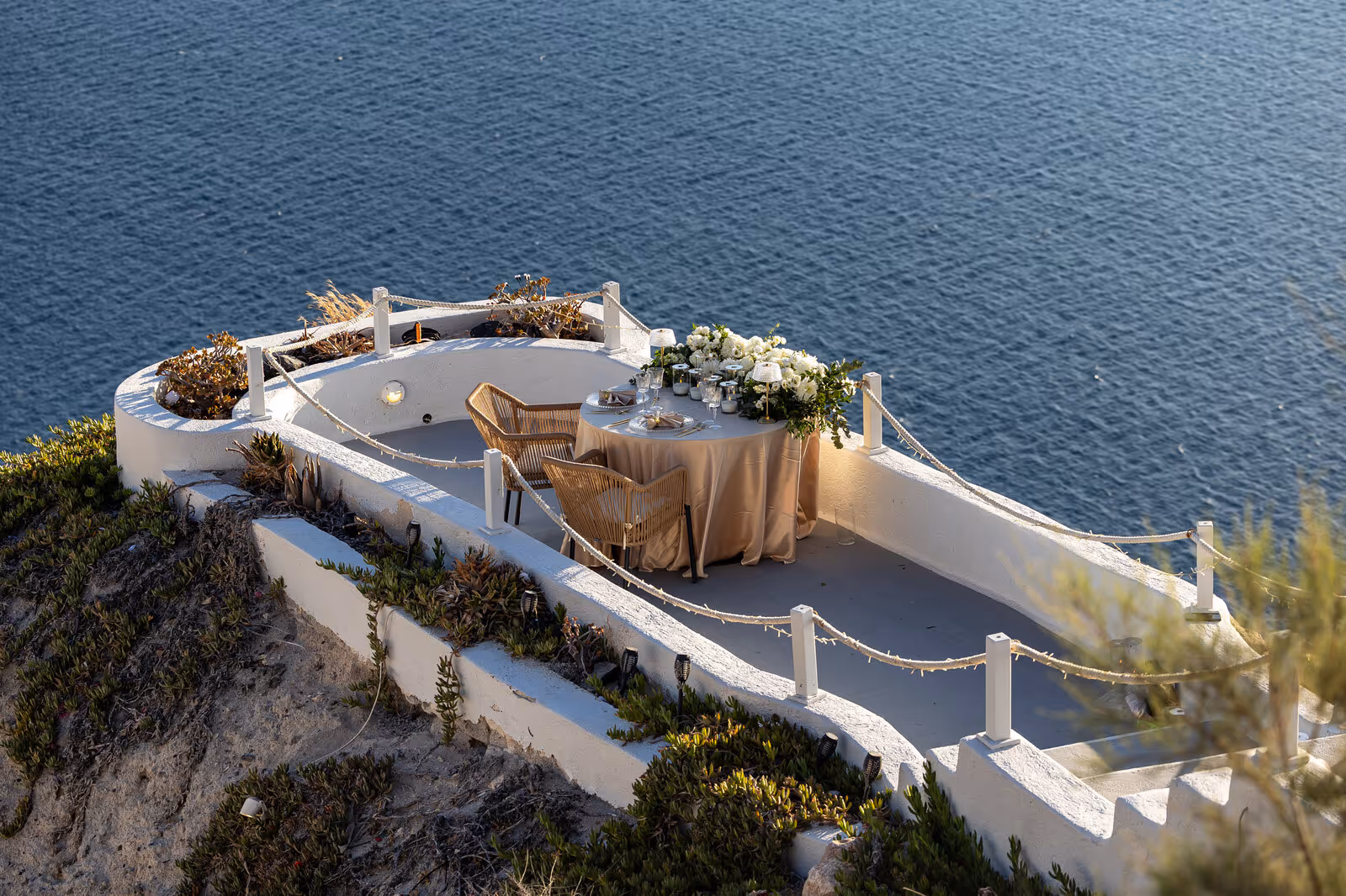 Ślub w Grecji. Santorini. Taras nr. 2. Zdjęcie nr. 36
