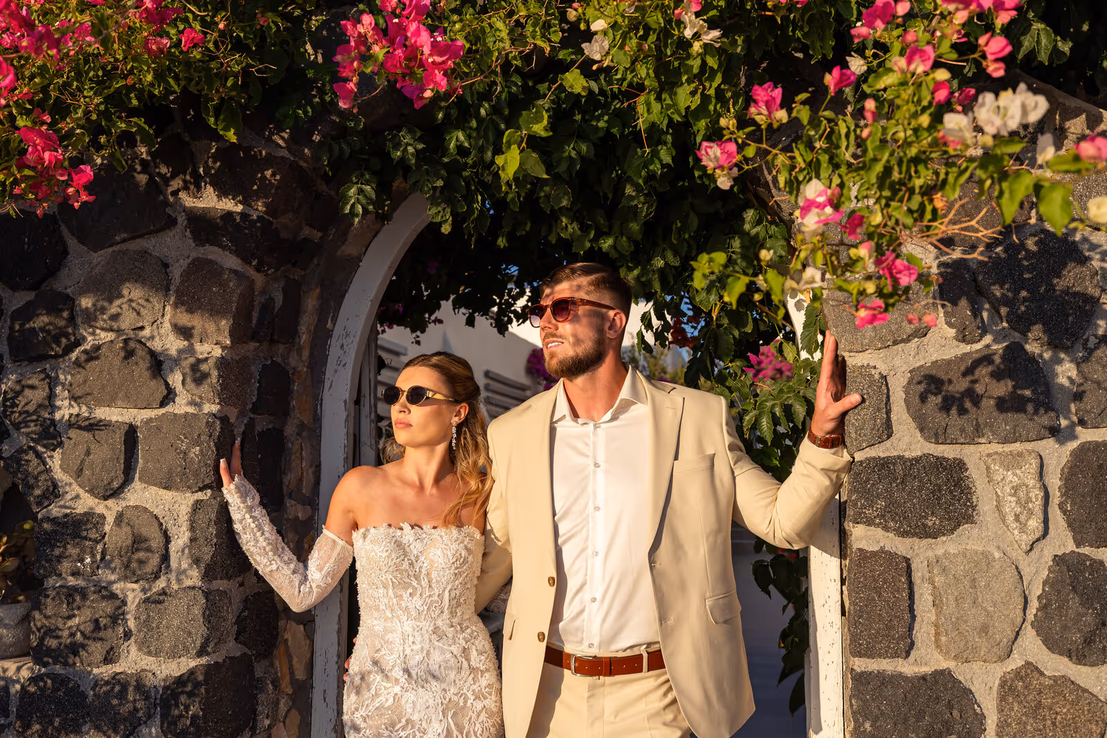 Ślub w Grecji. Santorini. Taras nr. 2. Zdjęcie nr. 45