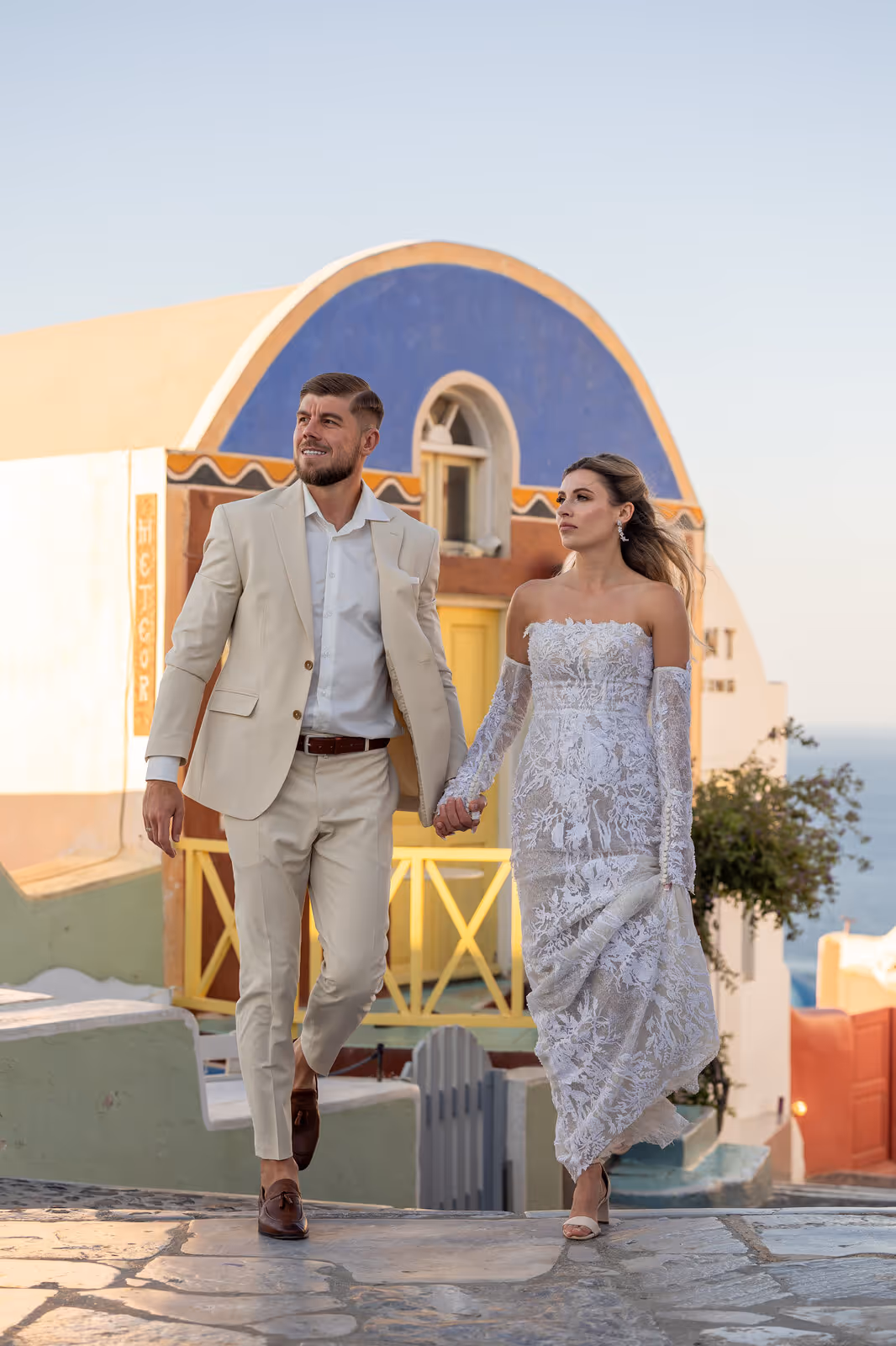 Ślub w Grecji. Santorini. Taras nr. 2. Zdjęcie nr. 67