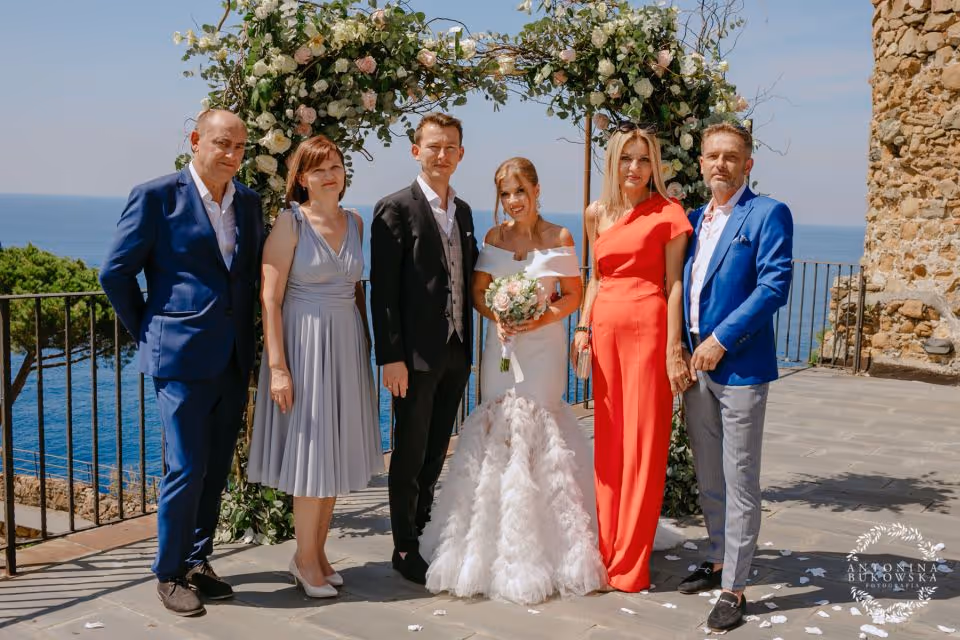 Ślub we Włoszech - Liguria. Zdjęcie nr. 23