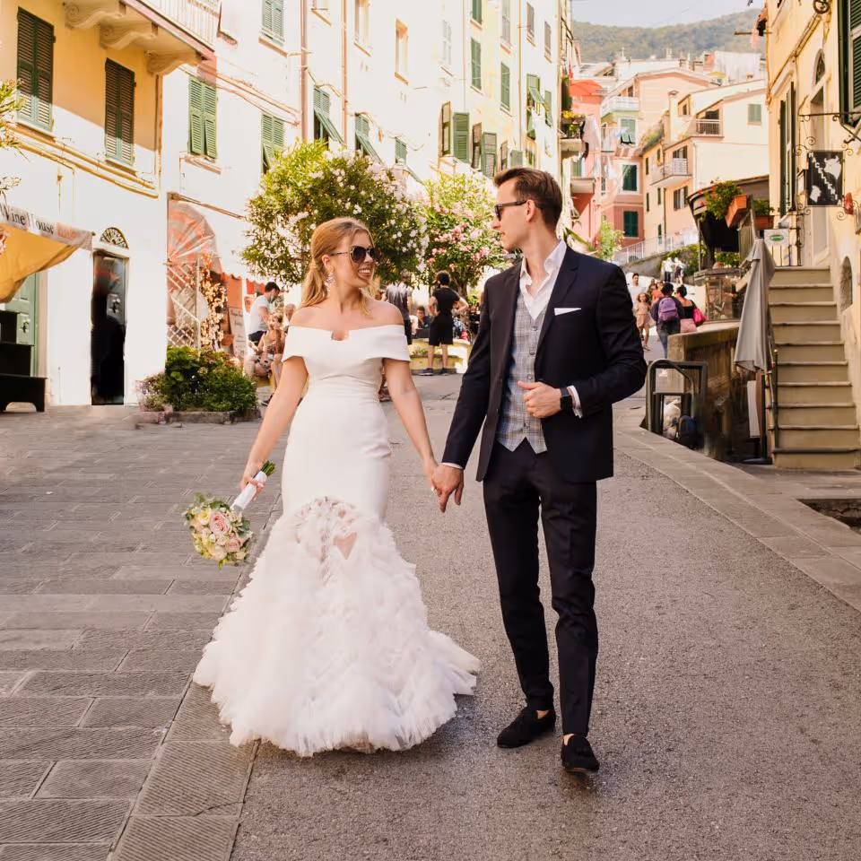 Ślub we Włoszech - Liguria. Zdjęcie nr. 29