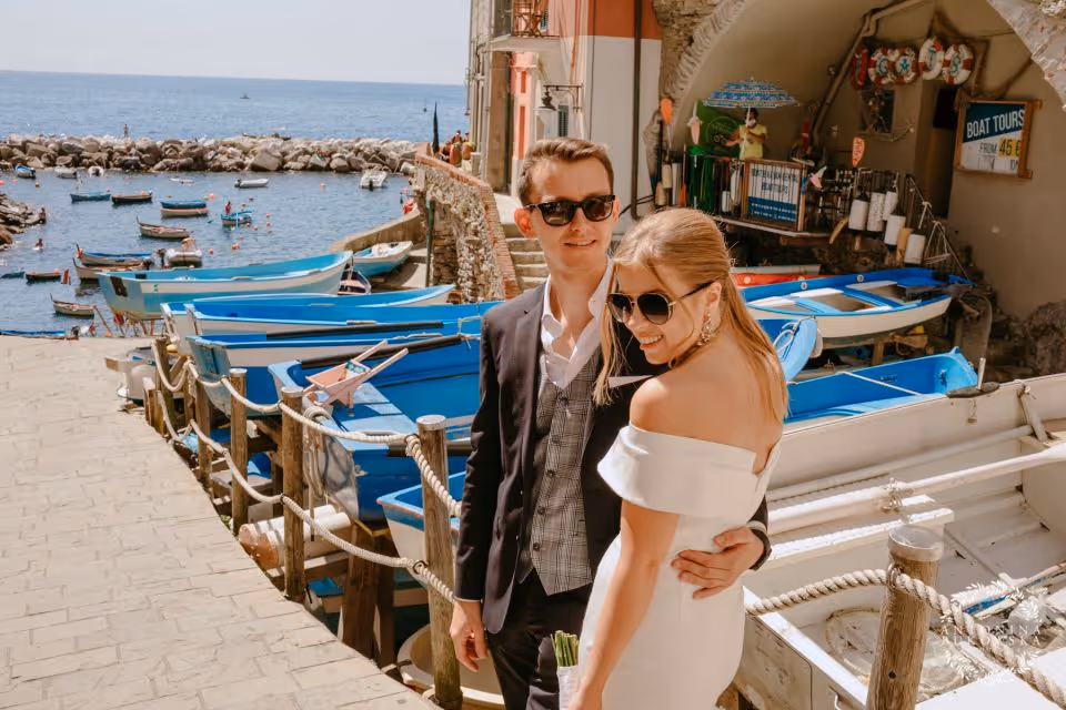 Ślub we Włoszech - Liguria. Zdjęcie nr. 32