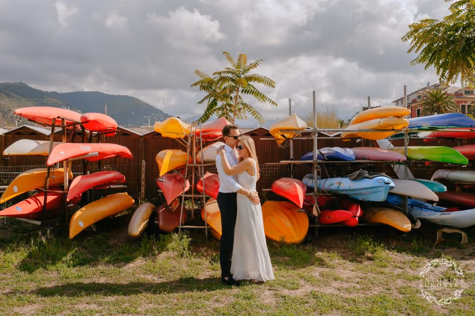 Ślub we Włoszech - Liguria. Zdjęcie nr. 57