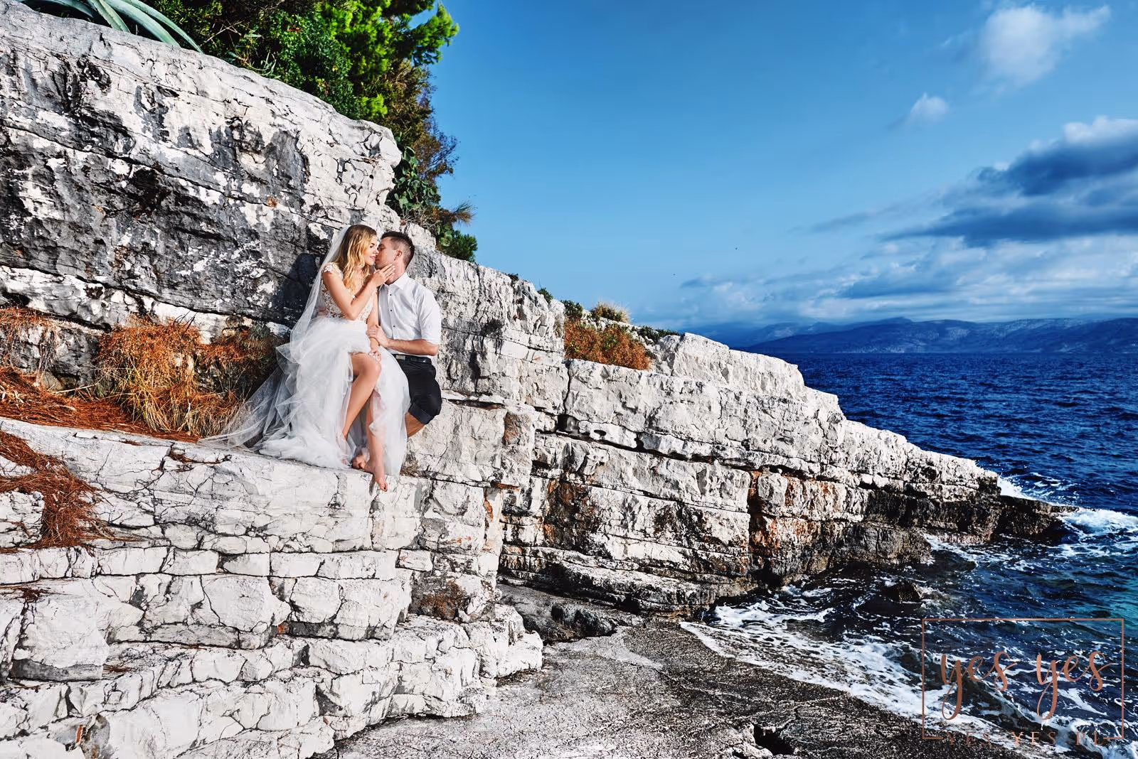 Ślub w Grecji - Korfu. Zdjęcie nr. 24