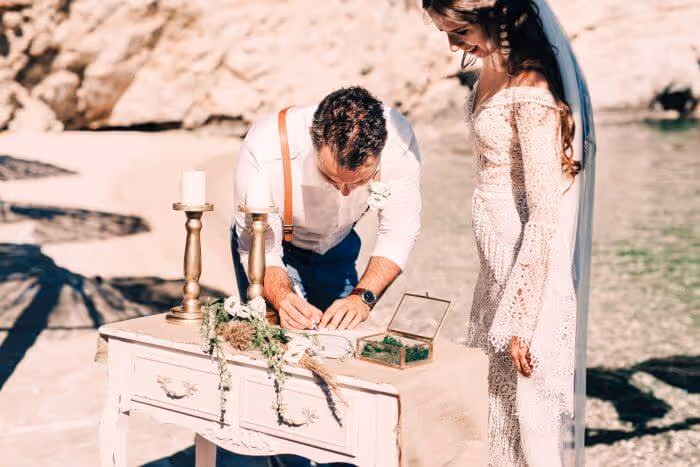 Ślub w Grecji - Zakynthtos. Zdjęcie nr. 19