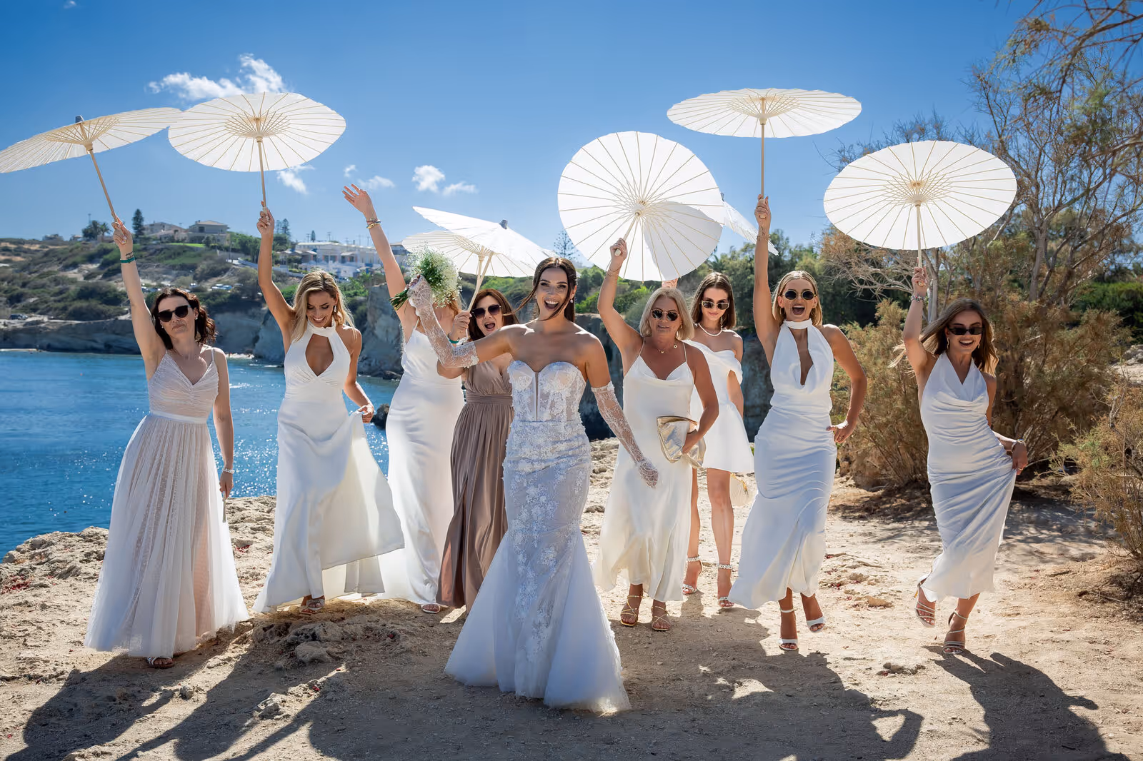 Ślub w Grecji - Kreta. Taras przy Kapliczce. Zdjęcie nr. 21