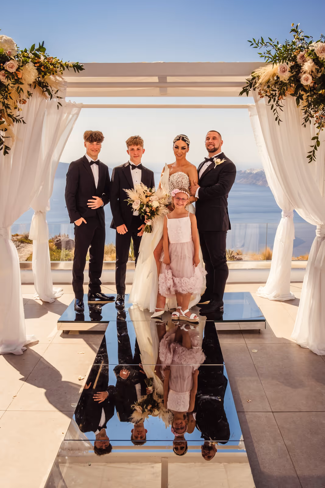 Ślub w Grecji. Santorini. Taras nr. 4. Zdjęcie nr. 35