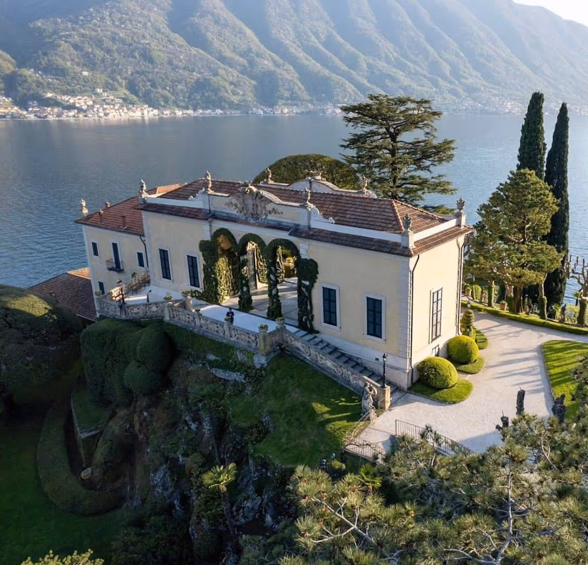 Jezioro Como Villa Balbianello