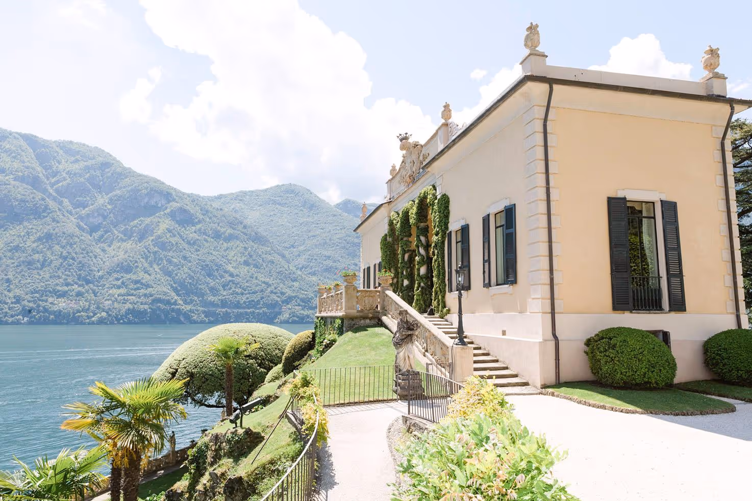 Jezioro Como Villa Balbianello
