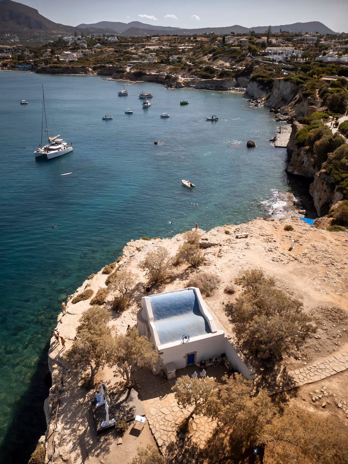 Kreta Taras widokowy przy kapliczce (Kreta wschodnia)