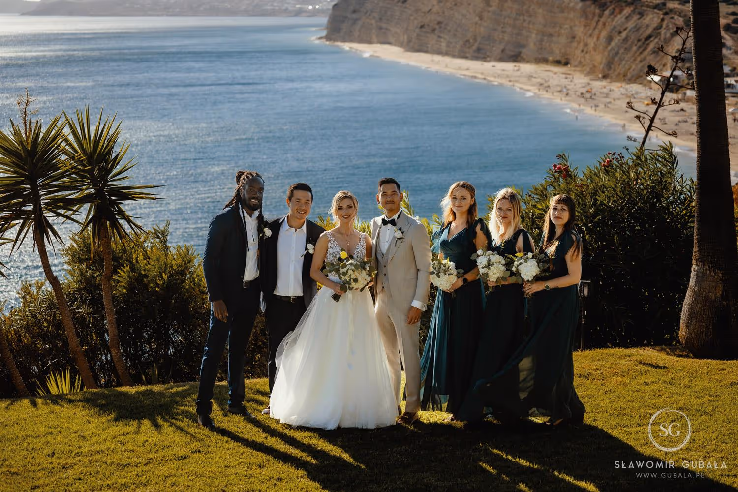 Portugalia Ogród położony na klifie