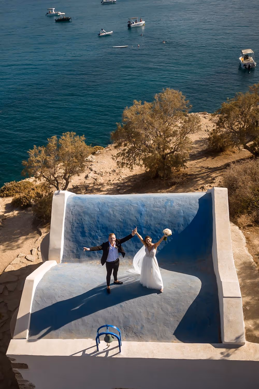 Kreta Taras widokowy przy kapliczce (Kreta wschodnia)