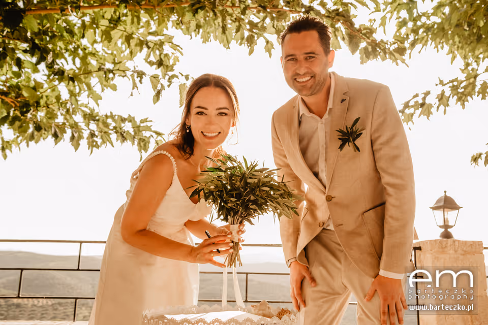 Kreta Taras z widokiem na gaje oliwne (Kreta zachodnia)